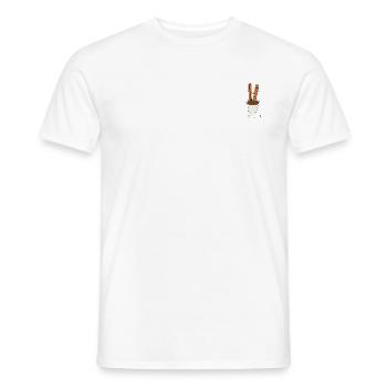 Churr´so cute - Männer T-Shirt - Weiß - Vorne - AI Model Male 178 dark (178cm)