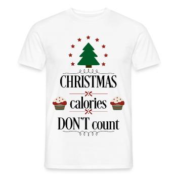 Noël - T-shirt homme - blanc - Devant - AI Model Male 178 dark (178cm)