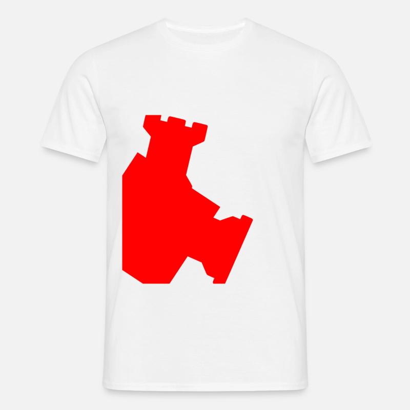 Abstracte Formen - Männer T-Shirt - Weiß