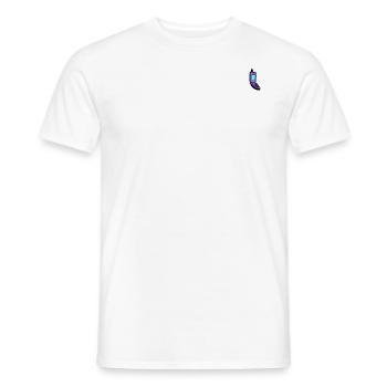 Flip phone - Men's T-Shirt - white - Front - AI Model Male 178 dark (178cm)