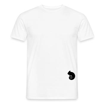 Chameleon - Männer T-Shirt - Weiß - Vorne - AI Model Male 178 dark (178cm)