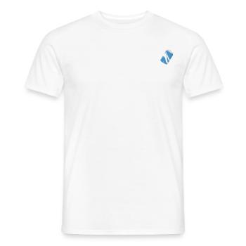 Stylish Minimalistic Soda Can - Men's T-Shirt - white - Front - AI Model Male 178 dark (178cm)
