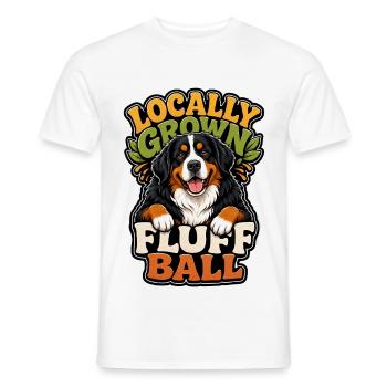 Bernese Mountain Dog - Men's T-Shirt - white - Front - AI Model Male 178 dark (178cm)
