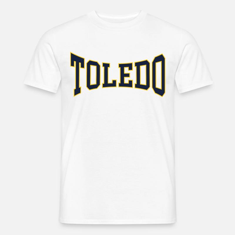 Toledo - Männer T-Shirt - Weiß