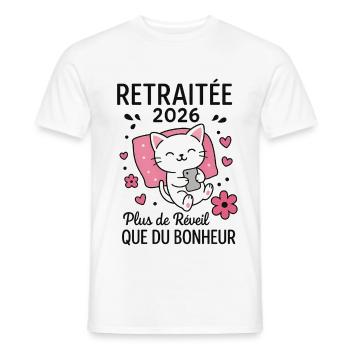 Ruhestand 2026 Humor Ruhestand Geschenk - Männer T-Shirt - Weiß - Vorne - AI Model Male 178 dark (178cm)