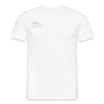 ZitatDr. Martin Luther King Jr UNISEX - Männer T-Shirt - Weiß - Vorne - AI Model Male 178 dark (178cm)