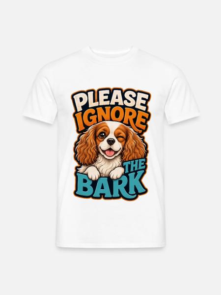 Kavallerier King Charles Spaniel - Männer T-Shirt - Weiß