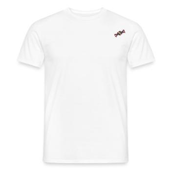 Gestickte Weihnachtssüßigkeiten - Männer T-Shirt - Weiß - Vorne - AI Model Male 178 dark (178cm)