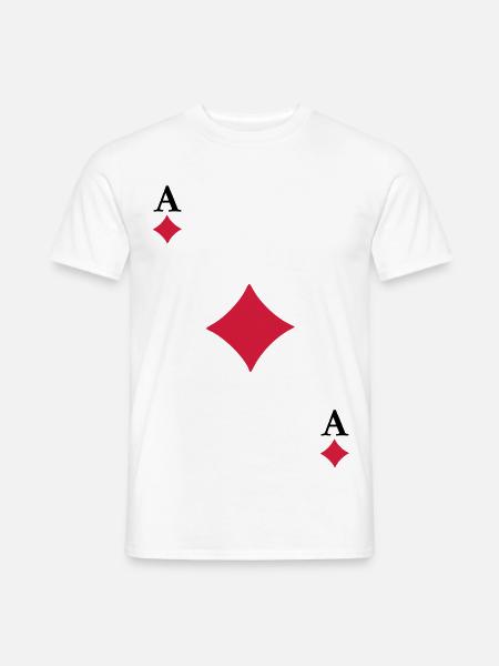 As de Carreau - T-shirt homme - blanc