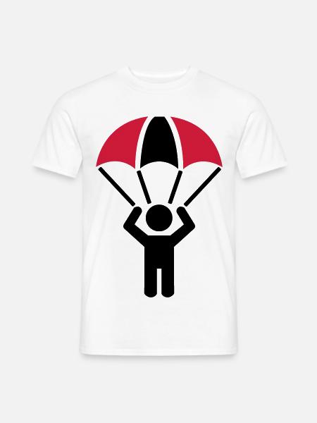 parachute - Men's T-Shirt - white