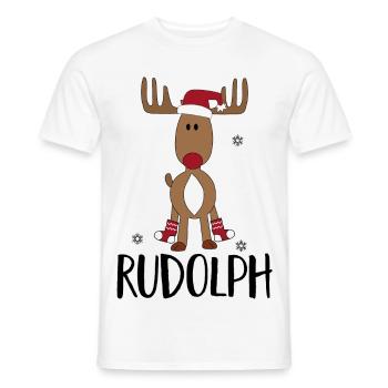 Noël - T-shirt homme - blanc - Devant - AI Model Male 178 dark (178cm)