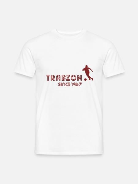 Trabzon Fussball Shirt - Männer T-Shirt - Weiß