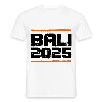 Bali 2025 Urlaub - Männer T-Shirt - Weiß - Vorne - AI Model Male 178 dark (178cm)