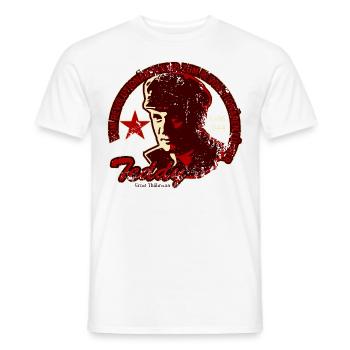 thälmann ernst - Männer T-Shirt - Weiß - Vorne - AI Model Male 178 dark (178cm)