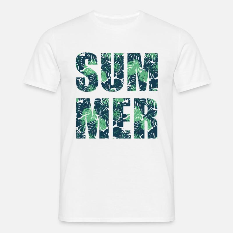 summer - Men's T-Shirt - white