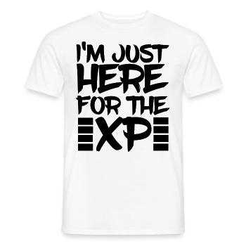 Gamer - Men's T-Shirt - white - Front - AI Model Male 178 dark (178cm)