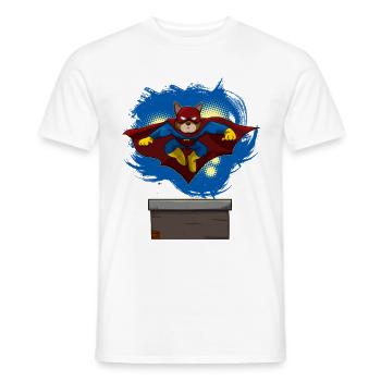 Hundehalter Hundebesitzer Hunde Liebhaber Hund - Männer T-Shirt - Weiß - Vorne - AI Model Male 178 dark (178cm)