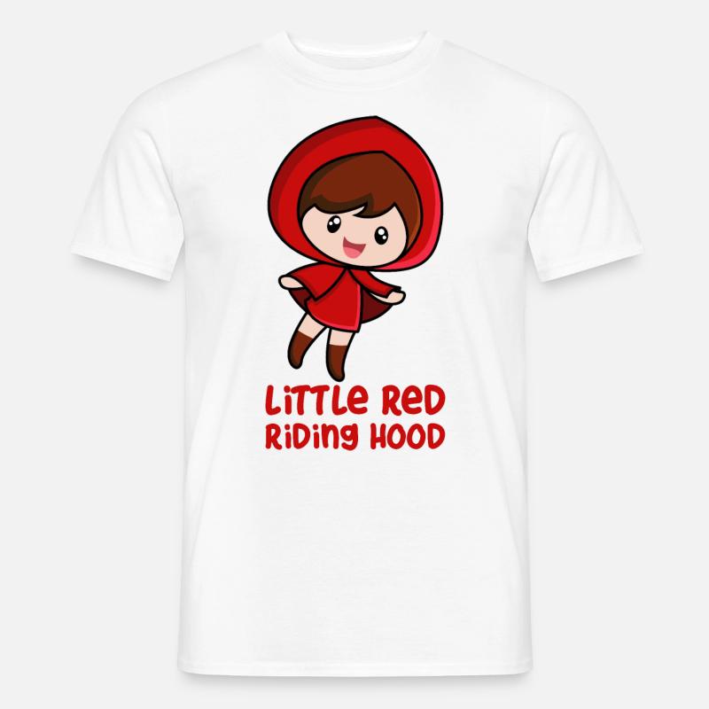 Rotkäppchen - Männer T-Shirt - Weiß