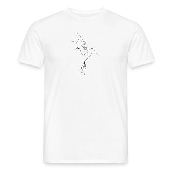 Hummingbird Hummingbird - Men's T-Shirt - white - Front - AI Model Male 178 dark (178cm)