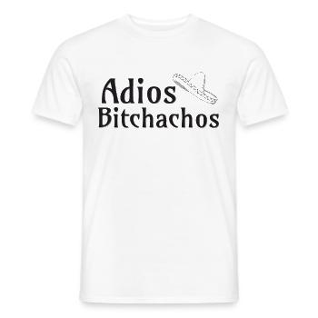 Farewell Mexico - Men's T-Shirt - white - Front - AI Model Male 178 dark (178cm)