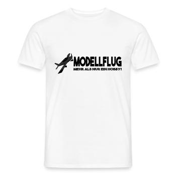 Modellflug Mehr Als Nur Ein Hobby - Männer T-Shirt - Weiß - Vorne - AI Model Male 178 dark (178cm)