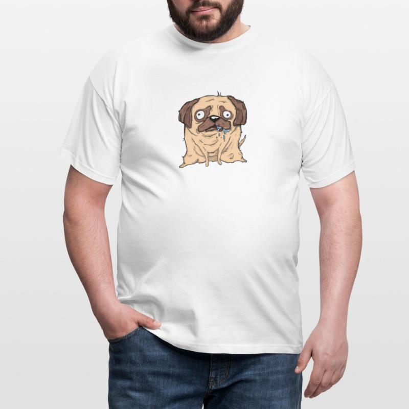 Mops Koszulka męska