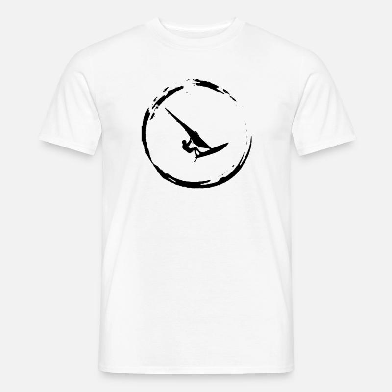 Windsurfer Windsurf Windsurf - Men’s T-shirt - white