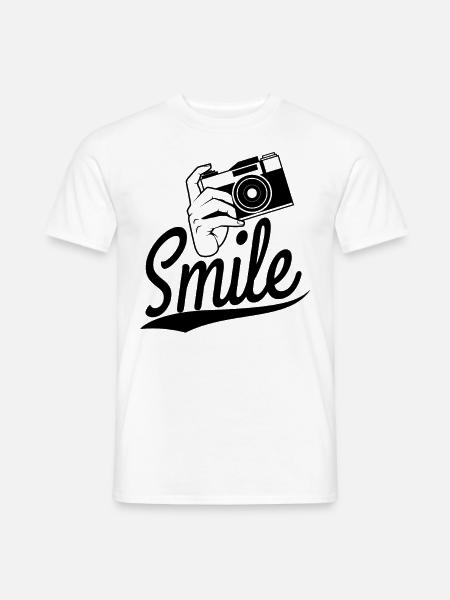 Cadeau d'appareil photo photographe photographe - T-shirt homme - blanc