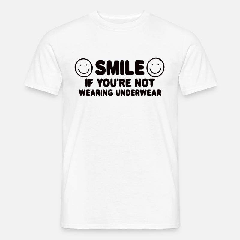 Lustige Sprüche Geschenk - Männer T-Shirt - Weiß
