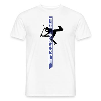 Freestyle 5 - Männer T-Shirt - Weiß - Vorne - AI Model Male 178 dark (178cm)