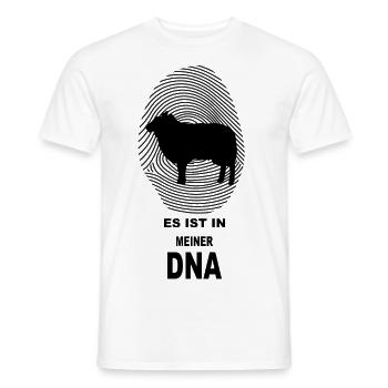 Schaf Schafe Hirte Schäfer Schafbesitzer Geschenk - Männer T-Shirt - Weiß - Vorne - AI Model Male 178 dark (178cm)
