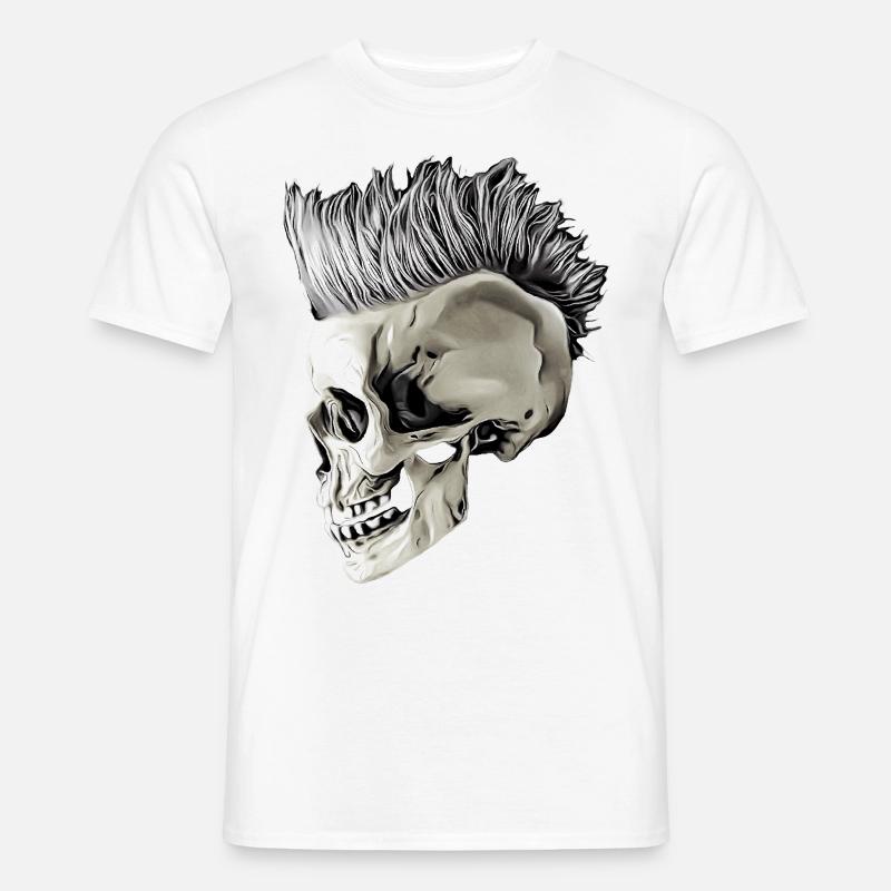 Punk's not dead - Männer T-Shirt - Weiß