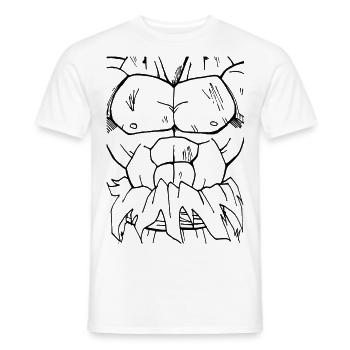 Strong - Men's T-Shirt - white - Front - AI Model Male 178 dark (178cm)