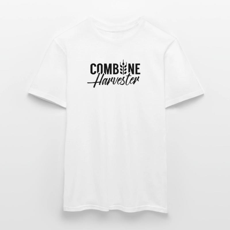 Moissonneuses-batteuses chauffeur moisson machine agricole moissonneuse-batteuse T-shirt homme