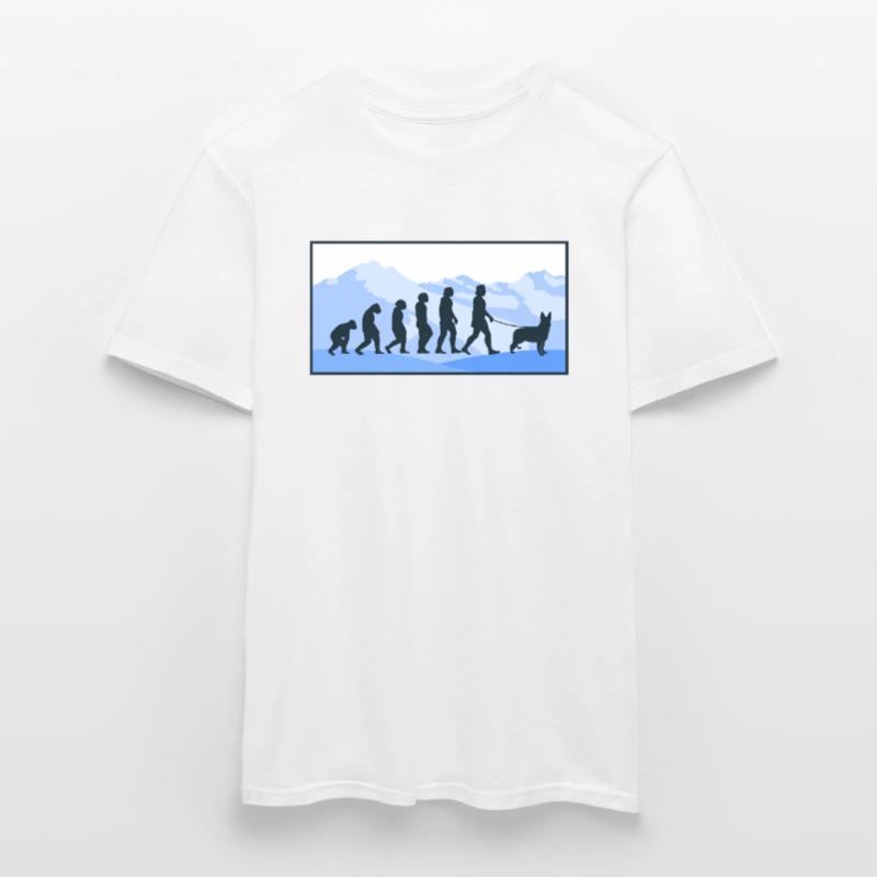 Cadeau de renard de l’évolution de l’évolution T-shirt homme