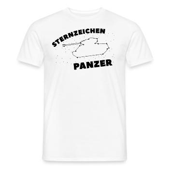 Militär Panzerfahrer Panzer Kampfpanzer Geschenk - Männer T-Shirt - Weiß - Vorne - AI Model Male 178 dark (178cm)