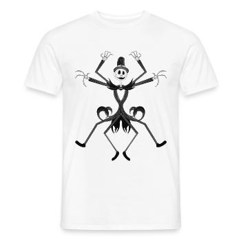 Ondoyance - Mr Jack - Männer T-Shirt - Weiß - Vorne - AI Model Male 178 dark (178cm)