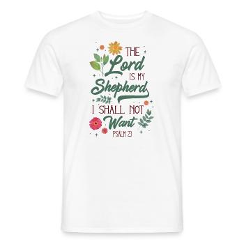 Religion biblique chrétienne - T-shirt homme - blanc - Devant - AI Model Male 178 dark (178cm)