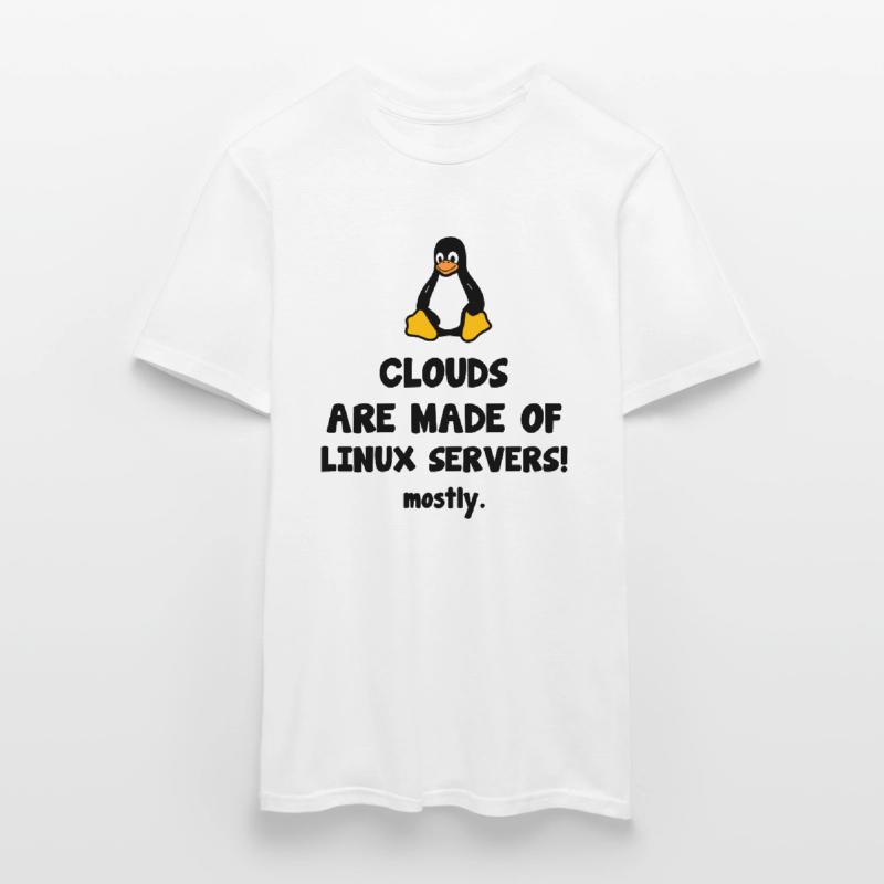 Linux Server Sysadmin Computer Scientist Saying Men's T-Shirt