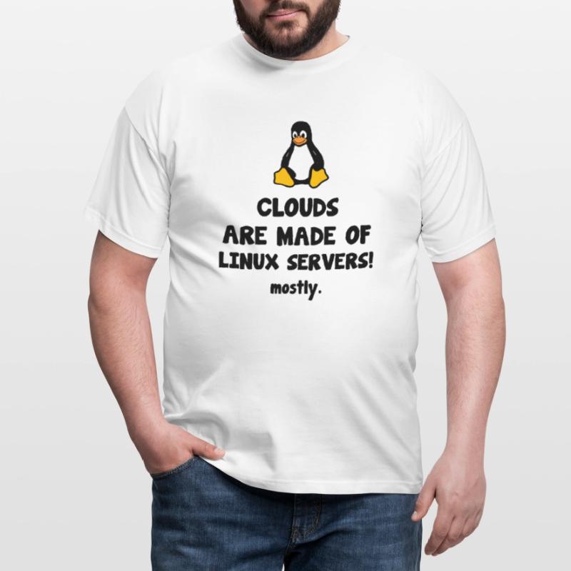 Linux Server Sysadmin Computer Scientist Saying Men's T-Shirt