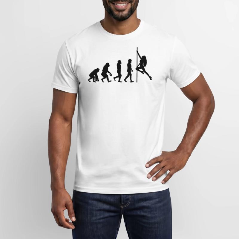 Pole Sport Dance Evolution Dancer Acrobatics Men’s T-shirt