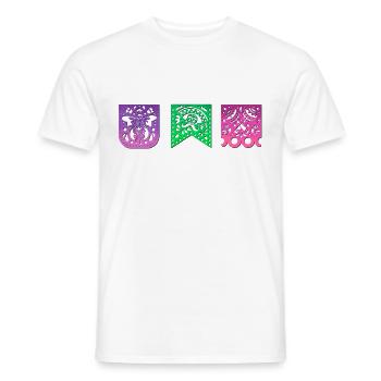 Dias de los Muertos Mexico Holiday - Men's T-Shirt - white - Front - AI Model Male 178 dark (178cm)