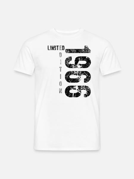 Limited Edition 1966 Geburtstag Jahrgang 1966 - Männer T-Shirt - Weiß