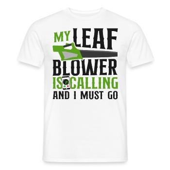Landscaper Landscaping Landscape - Men's T-Shirt - white - Front - AI Model Male 178 dark (178cm)