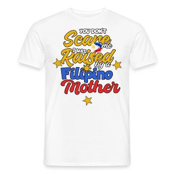 Philippines Filipina Drapeau Fils Mère I Cadeau - T-shirt homme - blanc - Devant - AI Model Male 178 dark (178cm)