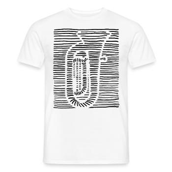 Tuba Player Tuba Brass Music Tuba - Men's T-Shirt - white - Front - AI Model Male 178 dark (178cm)