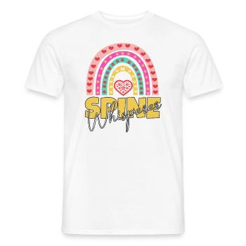 Chiropraticien Physiothérapeute Cœur I Cadeau - T-shirt homme - blanc - Devant - AI Model Male 178 dark (178cm)