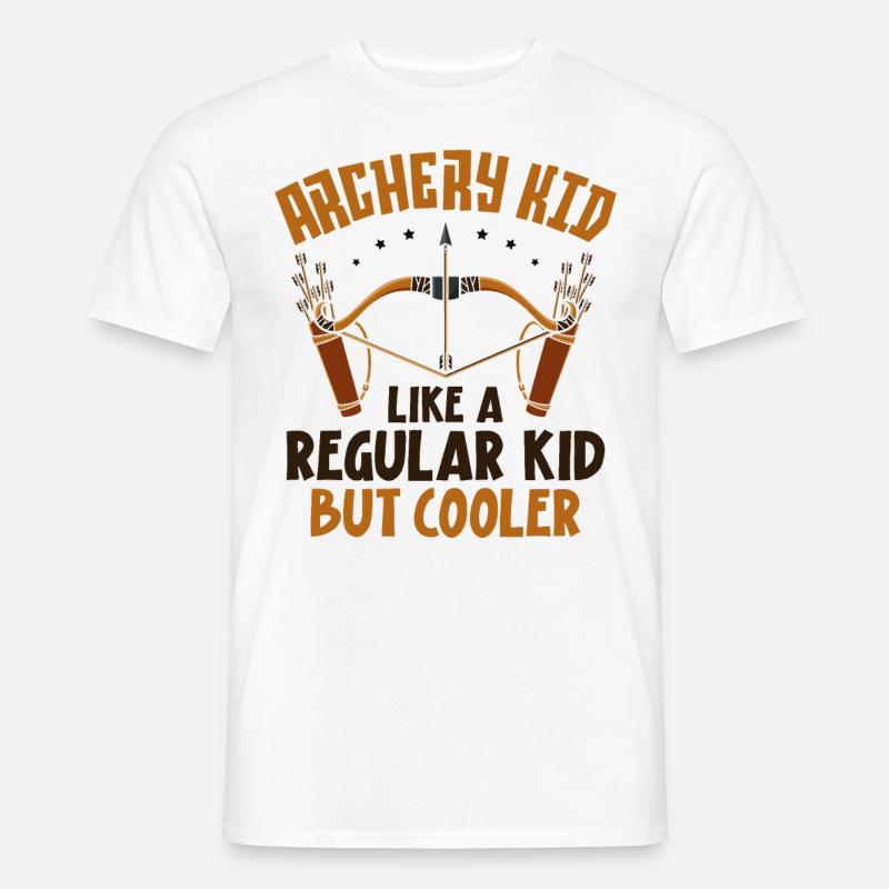 Archery Bow Archer Archery Kid - Männer T-Shirt - Weiß