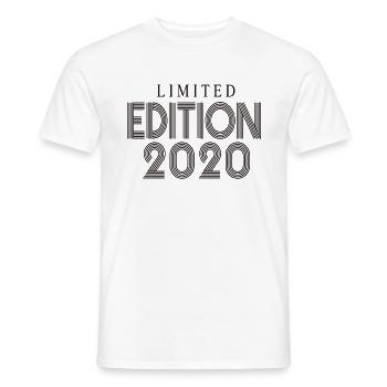 Limited Edition 2020 - Männer T-Shirt - Weiß - Vorne - AI Model Male 178 dark (178cm)