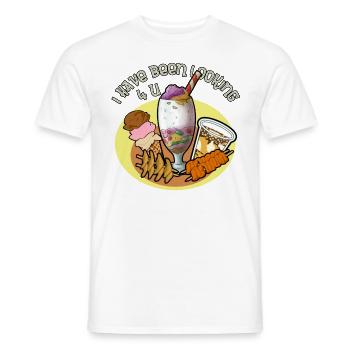 Philippinen Filipino Essen Gerichte I Geschenk - Männer T-Shirt - Weiß - Vorne - AI Model Male 178 dark (178cm)